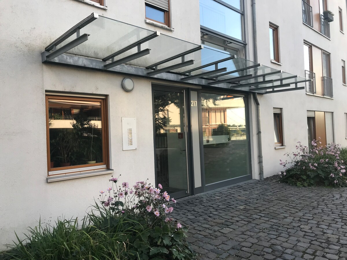 Eingangstür der Ferienwohnung