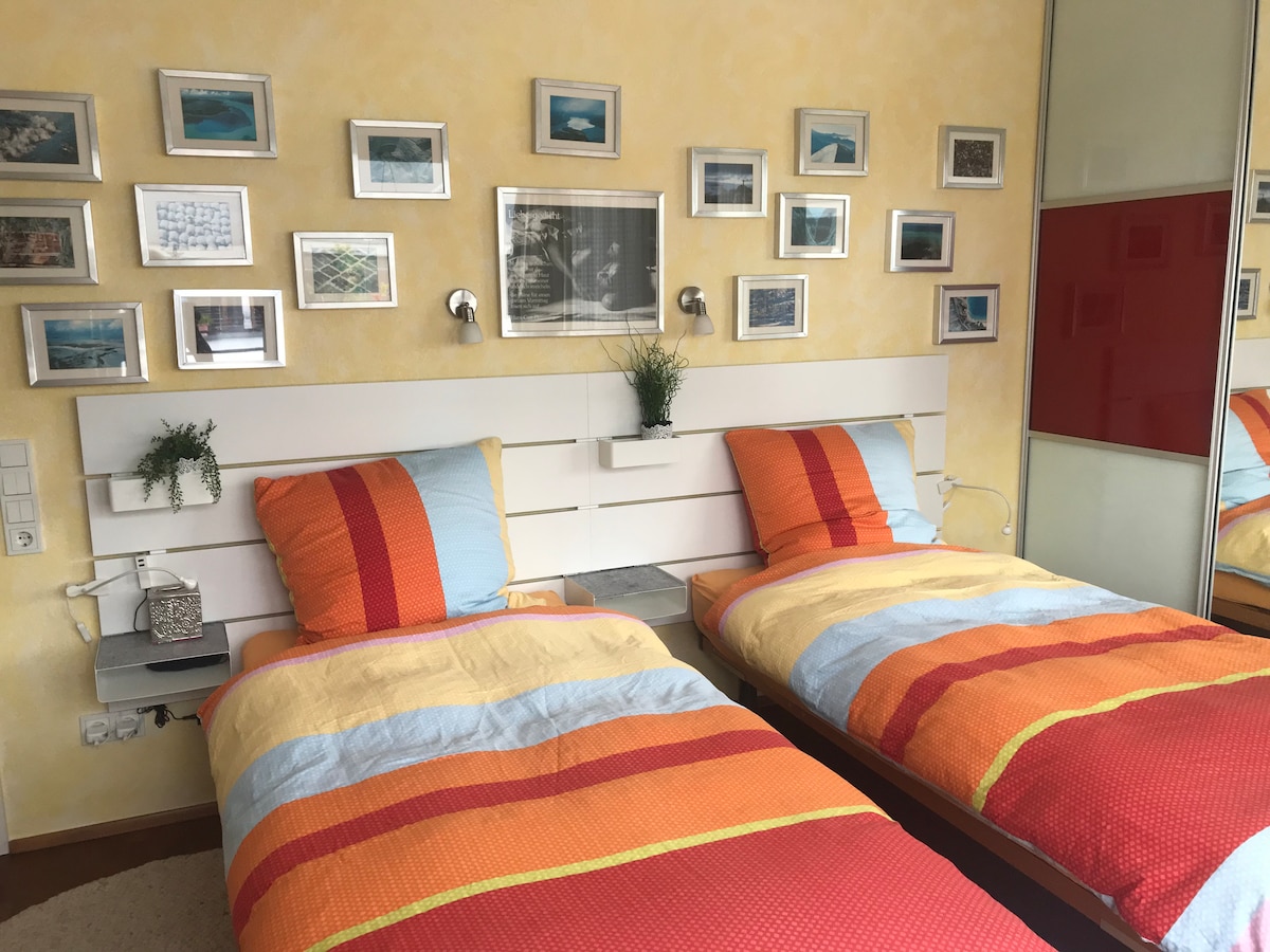 Überblick über das Schlafzimmer