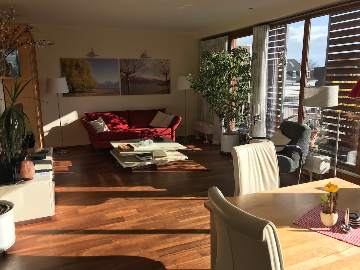 Schlafcouch im Wohnbereich